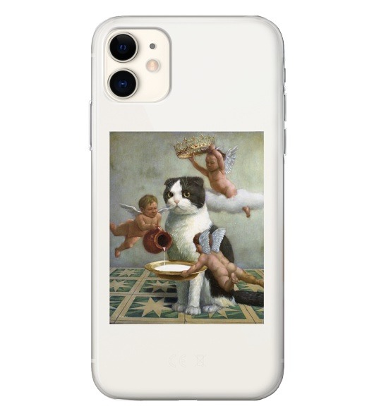 iPhone  CLEAR etui case guma  - K689 Caseline  etui na telefon