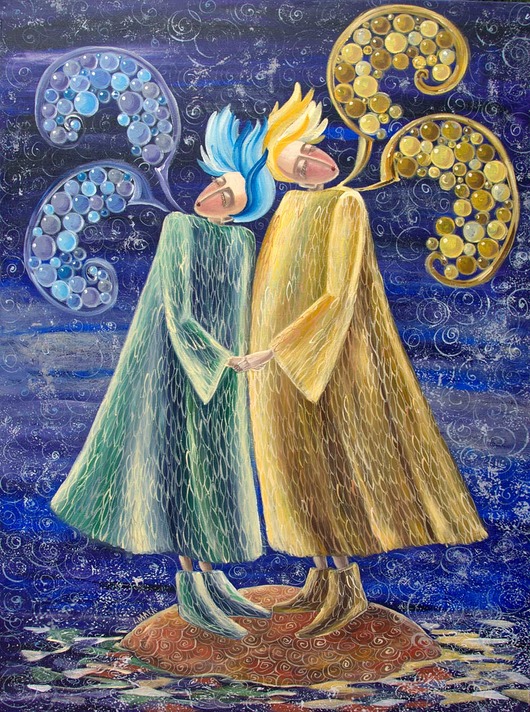 obrazy Mała wyspa wielkiej miłości. Giclee