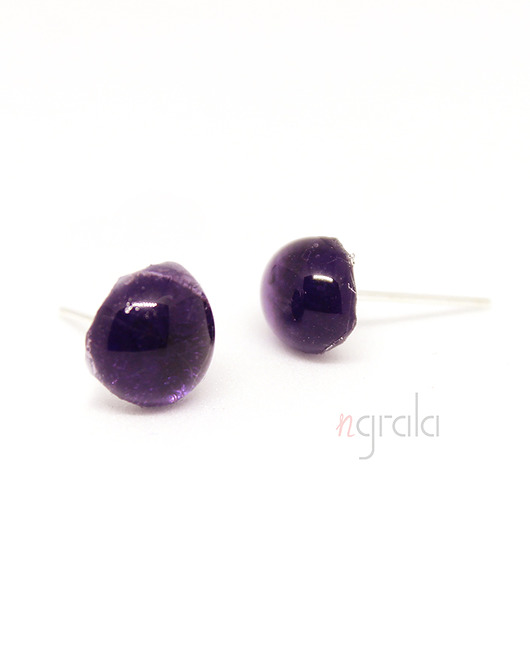 Kolczyki Violet Drop Natalia Grala