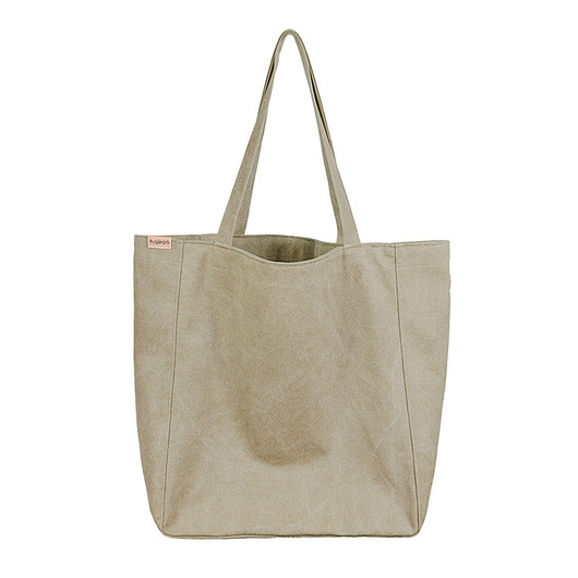 torby na ramię Lazy bag torba khaki / zieleń na zamek / vegan