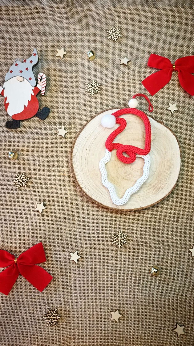 ozdoby choinkowe Bombka na choinkę - Skrzat/ Mikołaj