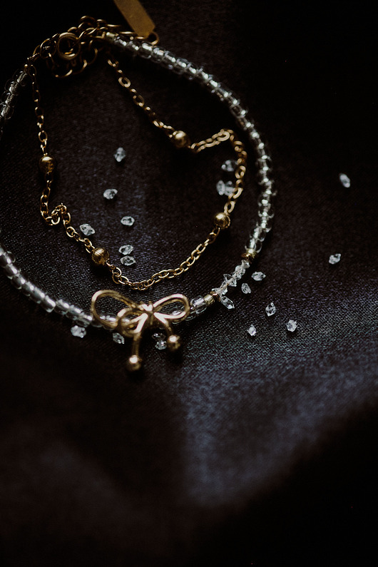 bransoletki z kamieni naturalnych Mistic, bransoletka z diamentem herkimer