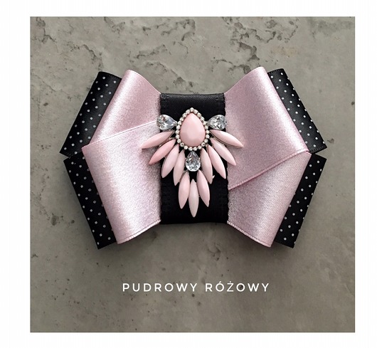 broszki Brosza  Pudrowy Róż  NEW