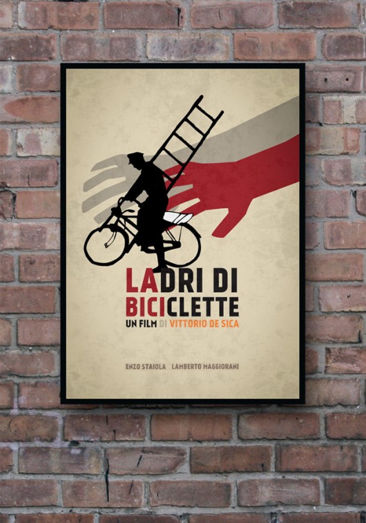 Złodzieje Rowerów - plakat minimalmill