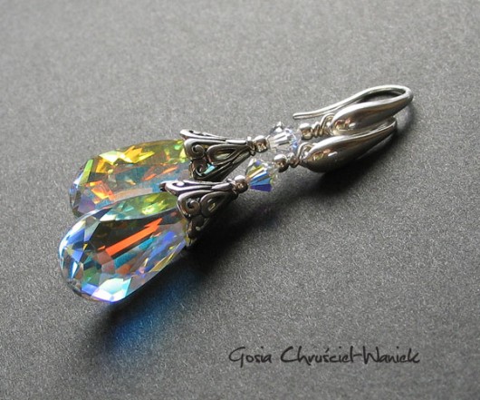 kryształ Swarovski crystal AB Gosia Chruściel-Waniek
