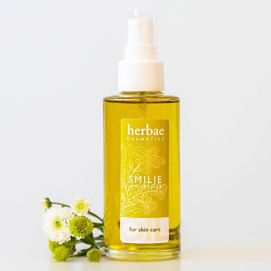 kremy do twarzy i pod oczy Smilje - olejek do ciała z nieśmiertelnikiem