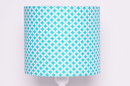 Abażur Alhambra TURQUOISE 25x25x22cm Majunto