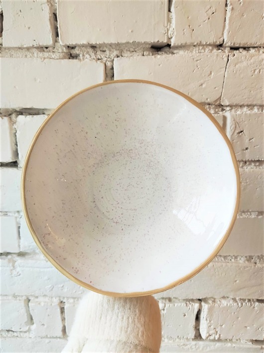 Ceramiczna miska lunchowa Pure POTPOTSTUDIO