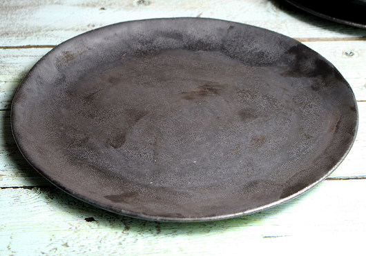 talerz ceramiczny - czarny 28 cm  Studio Mini Forma