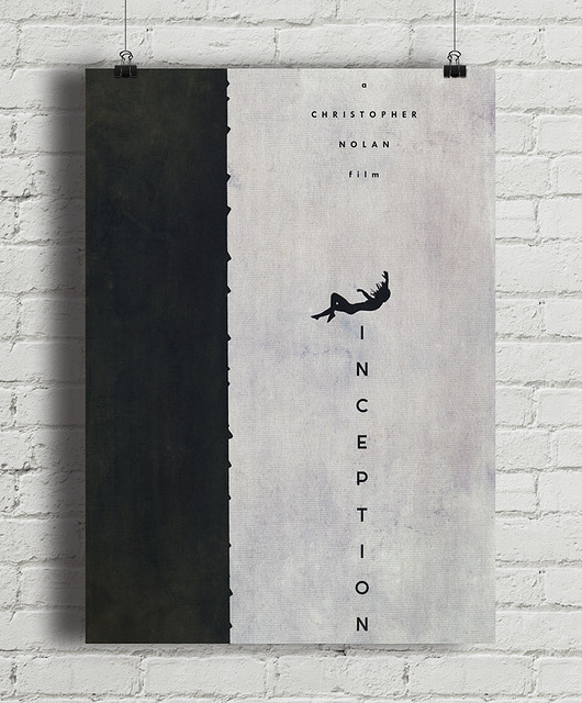 plakaty Incepcja - plakat fine art