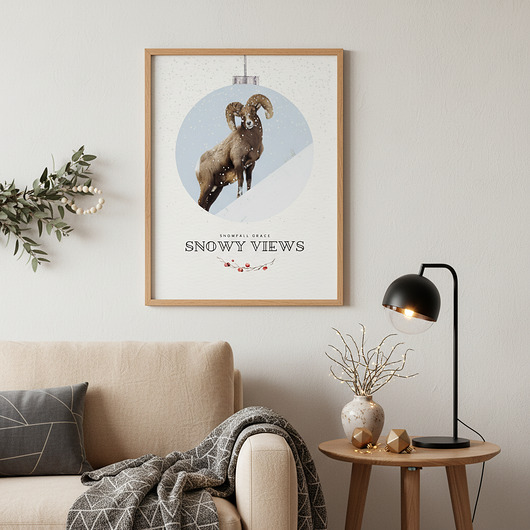 plakaty Plakat Snowy Views