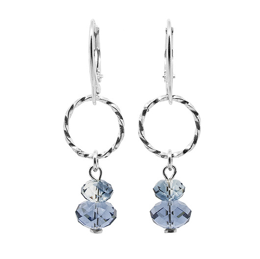 kolczyki swarovski Kolczyki srebro + kryształy Swarovski