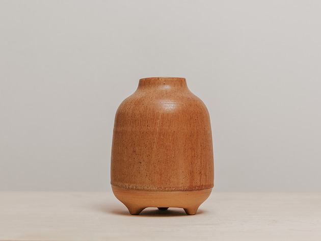 wazony Wazon na Nóżkach - Rdza - 17cm