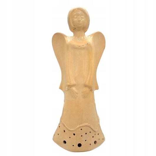 figurki i rzeźby Anioł Ceramiczny Maya (Handmade). Figurka Dekoracyjna Ręcznie Robiona