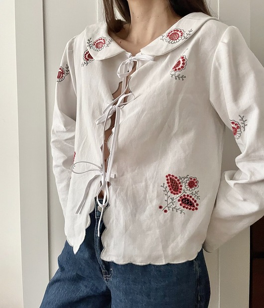 bluzki z długim rękawem damskie Bluzka Godecja