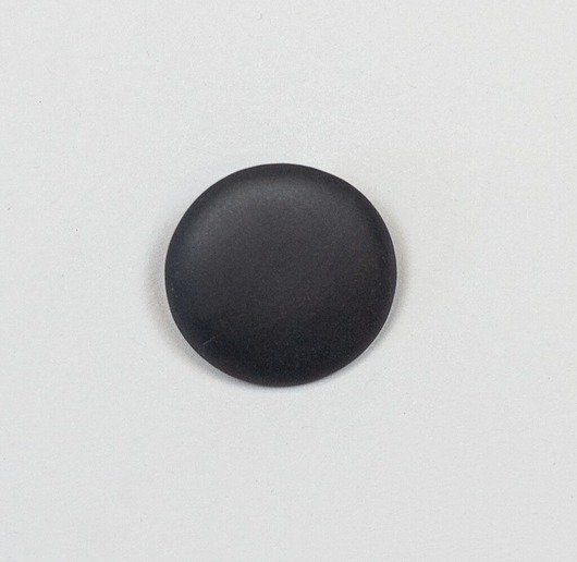broszki Broszka Porcelanowa Makaronik Czarna