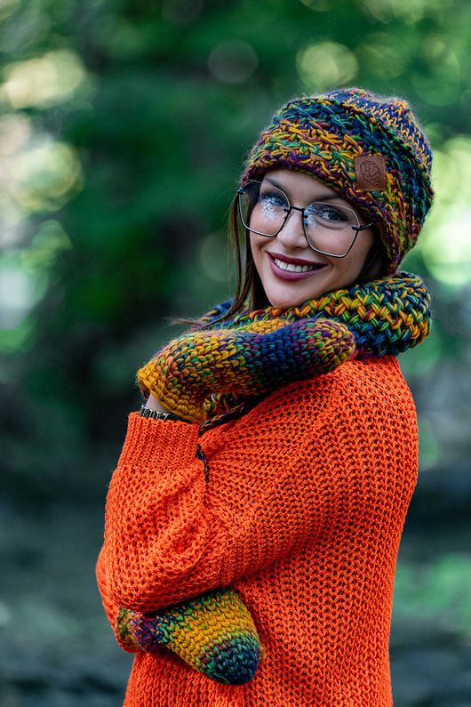 czapki damskie Czapka MERINO 100% Hope Kolory + podszewka BAWEŁNA