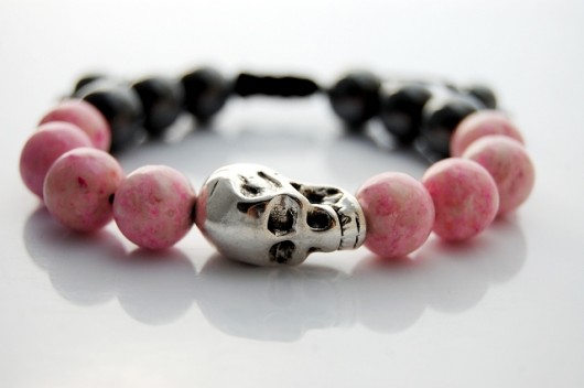 Bransoletka &quot;pink skull&quot;  JS Jewelery