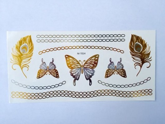 Metallic Flesh Tattoo Metallic Flesh Tattoo
