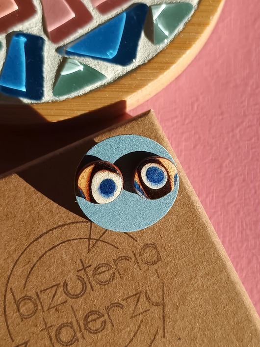 kolczyki ceramiczne Kolczyki ceramiczne bułgarskie