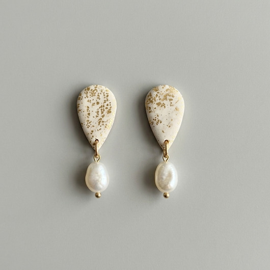 kolczyki z masy plastycznej Kolczyki Sally