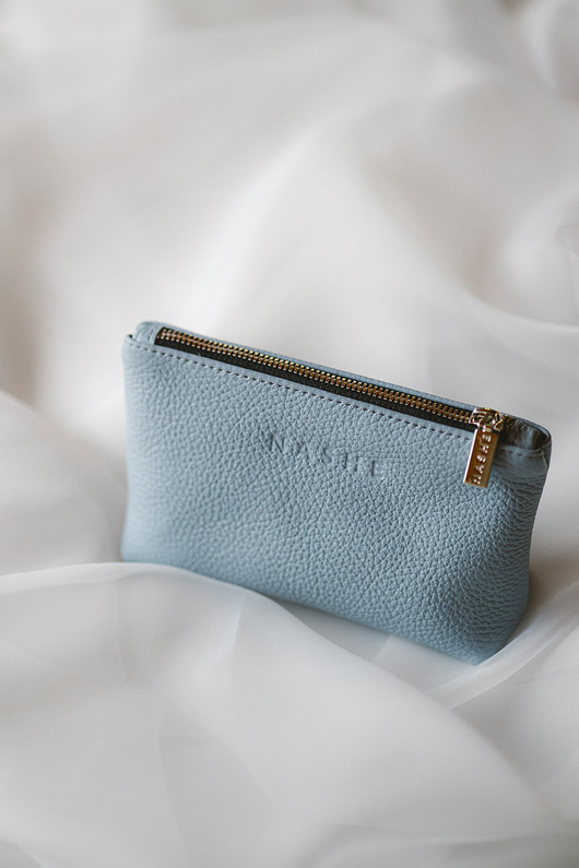 kosmetyczki Kosmetyczka skórzana prostokątna mała - kolory