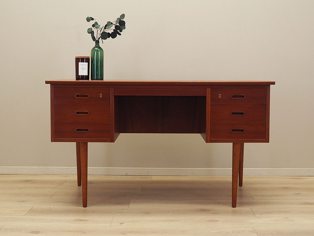 biurka Biurko tekowe, duński design, lata 60, produkcja: Dania