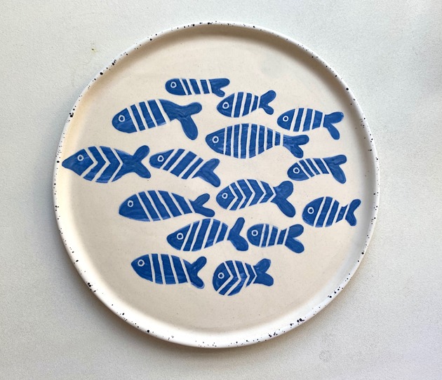 Talerzyk Rybki II Misa Pracownia Ceramiczna