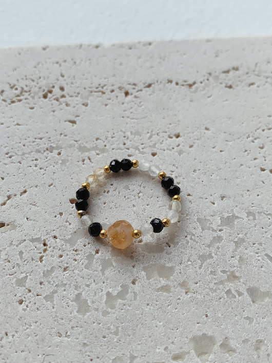 pierścionki elastyczne Pierścionek elastyczny  Cytryn