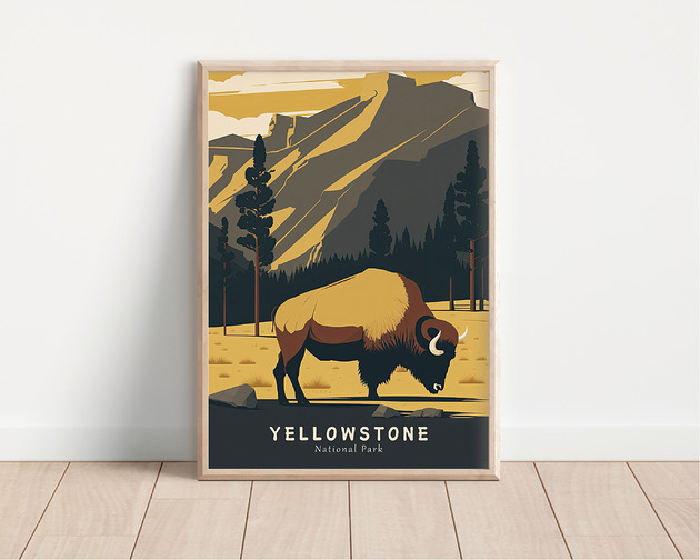 plakaty Plakat Yellowstone