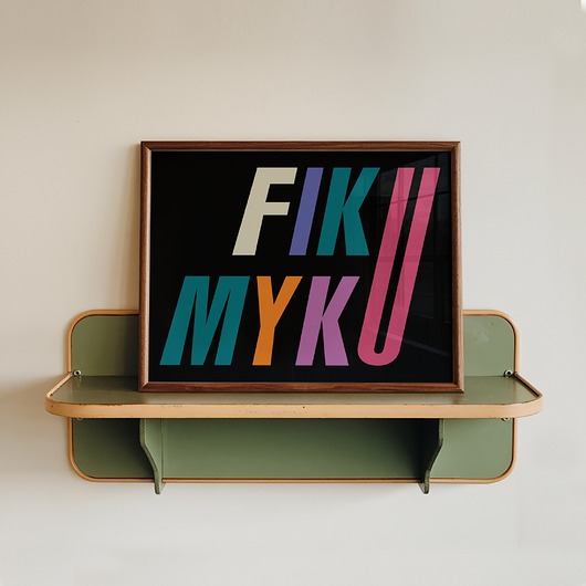 plakaty Plakat 'Fiku myku'