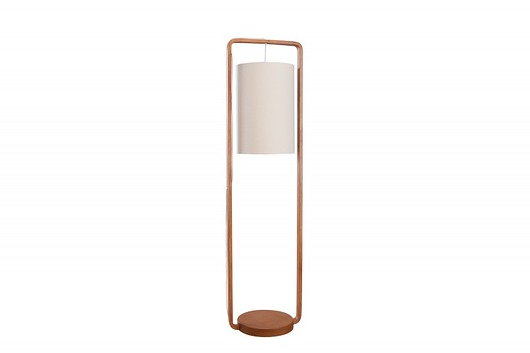 lampy podłogowe Lampa podłogowa Scandi drewno 152cm