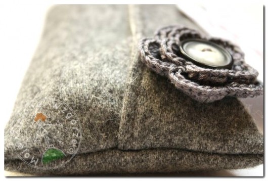 Etui Ciepłe Szarości &quot;Trendy Winter&quot; Moje Zielone Wzgórze
