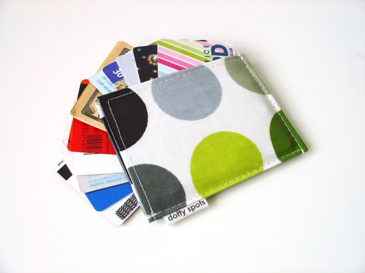skinny wallet etui na karty kredytowe i dokument dotty spots