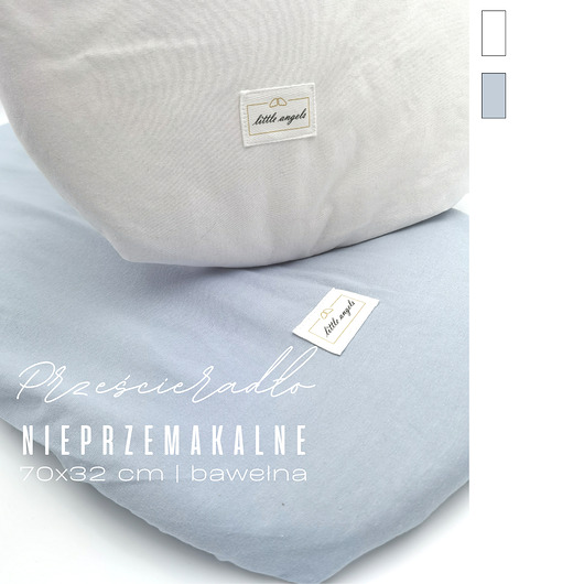 akcesoria dziecięce - różne Nieprzemakalne prześcieradło do gondoli, kosza mojżeszowego