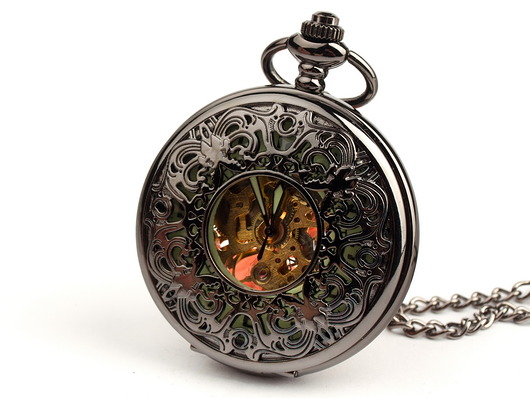 zegarki męskie Zegarek dla elegantki - AŻUR IV (DARK) GLOVE