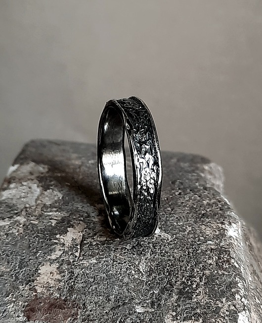 biżuteria męska Pierścionek - sygnet ROUGH rozmiar 25, srebro p.925