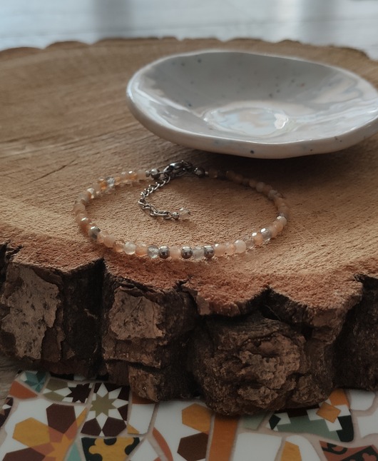 bransoletki z kamieni naturalnych Bransoletka z kamieniem słonecznym