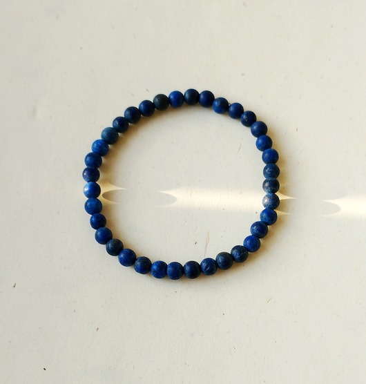 bransoletki z kamieni naturalnych Lapis lazuli matowa Bransoletka