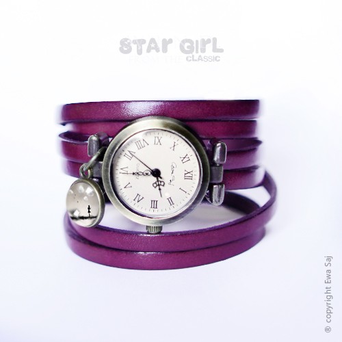 Star Girl Classic Obłoki - bransoletka zegarek Ewa Saj Fotografie