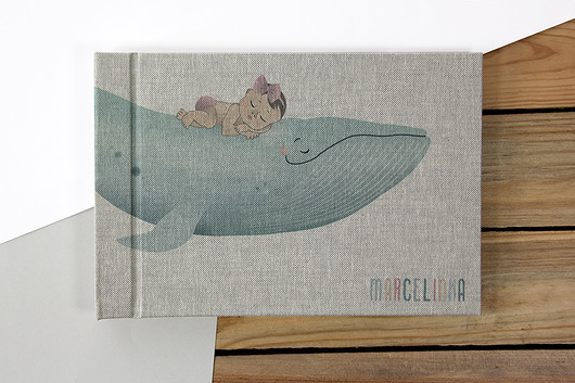 2 x album WIELORYB | M papier LAB
