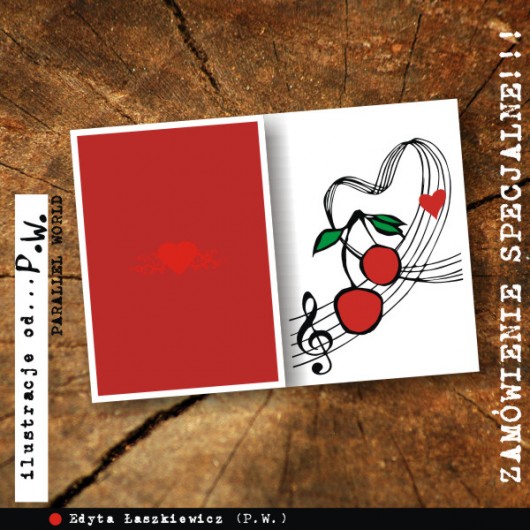 ZAMÓWIENIE SPECJALNE!!! - Niezwykła Karteczka Parallel World