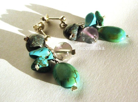 GRAPE, BLUE luceramika