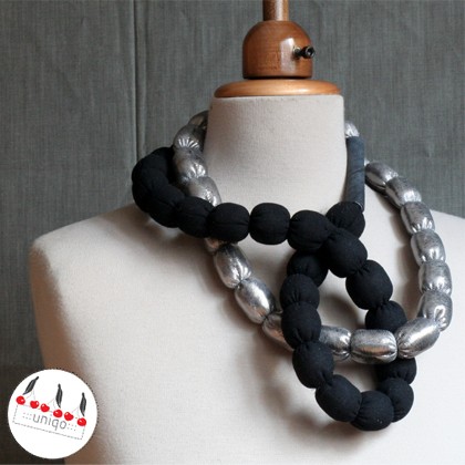 ::: silver black ::: uniqo