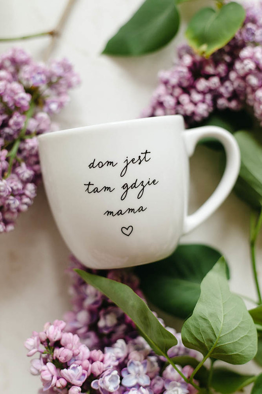 kubki Kubek Dom jest tam gdzie mama 300 ml