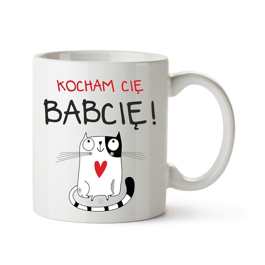 kubek. kocham Cię Babcię! Love Life and Forest
