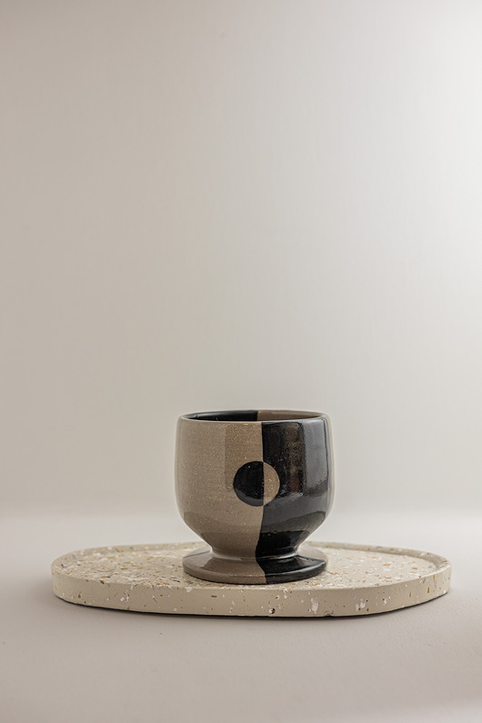 kubki Geometryczny kieliszek do wina 300 ml