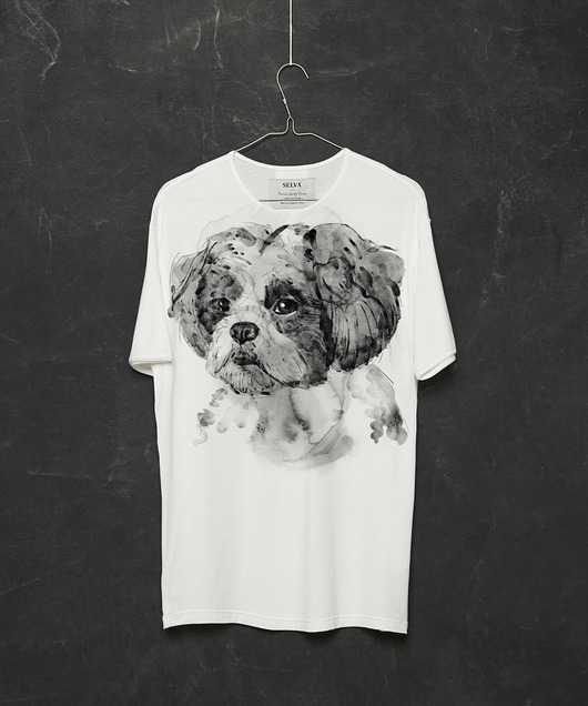 t-shirty męskie Shih Tzu Dog Men's T-shirt white