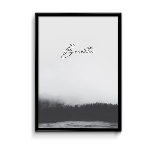 Breathe plakat Bury Lis