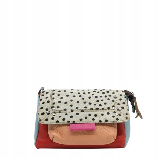 torby na ramię Torebka skórzana, miękka, na ramię długi pasek oryginalna zero waste OLIVKA